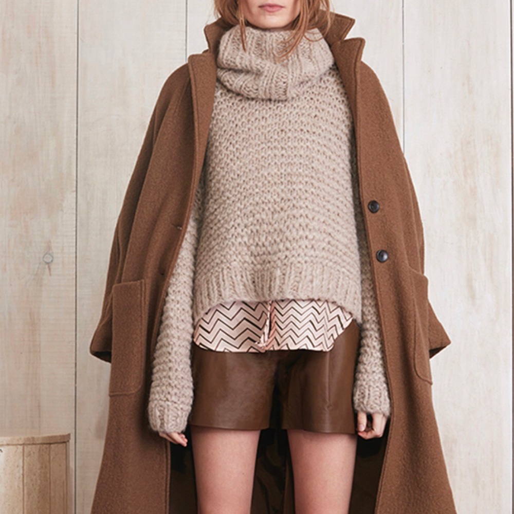 Nwt apiece apart nepenthe alpaca sweater size sm